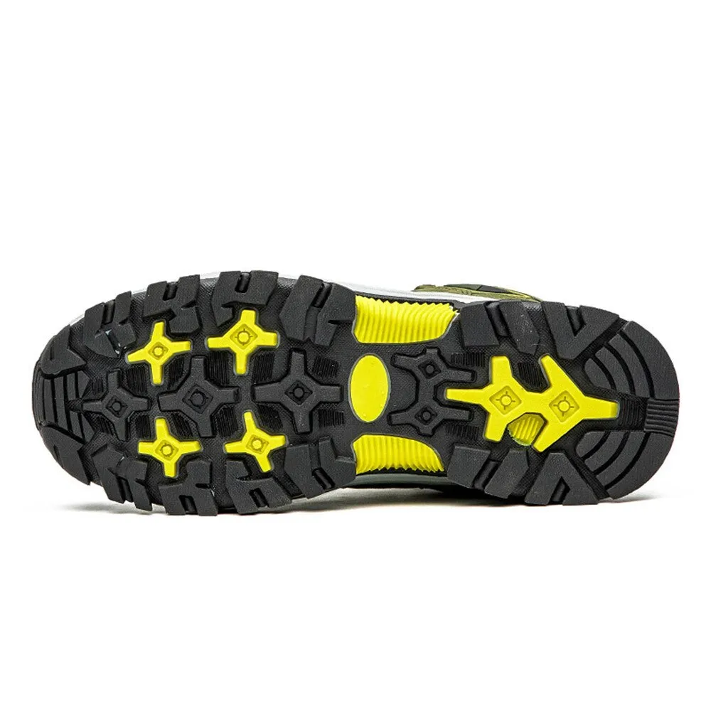 Hiking Shoes Men Winter Fur Sneakers Men Waterproof Shoes for Outdoor Trekking Boots Breathable Mountain Trail Shoes