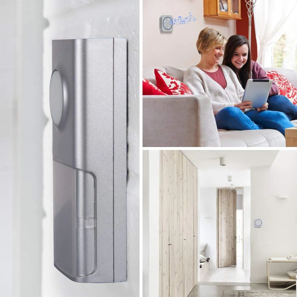 Homlly Wireless Door Bell (No Battery needed)