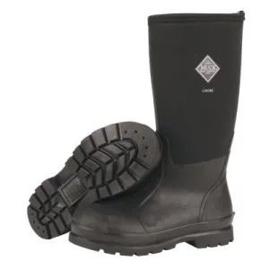 Honeywell Chore Classic Work Boots, Size 9, 16 in H, Black, CHH-000A-BL-090