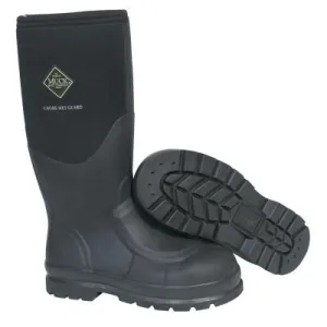 Honeywell Chore Classic Work Boots with Steel Toe, Size 9, 16 in H, Black, CHS-000A-BLK-090