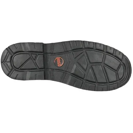 Hoss Men's Buck 11" Steel Safety Toe Duty Boot - Black 90416