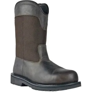 Hoss Men's Buck 11" Steel Safety Toe Duty Boot - Black 90416