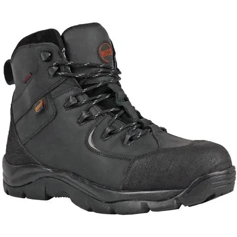 Hoss Men's Ridge Composite Toe Waterproof Puncture Resistant  Boot - Black 60130