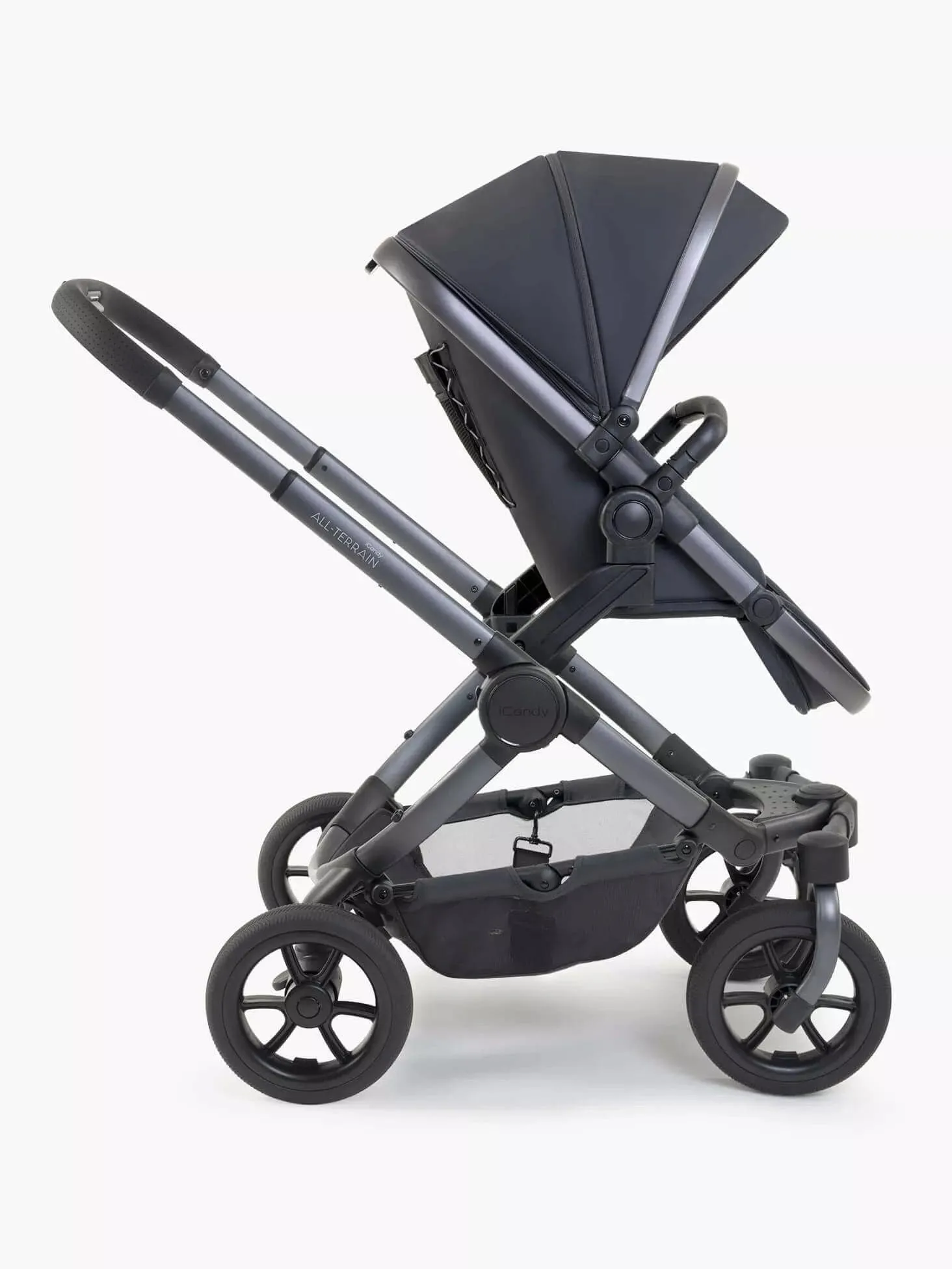 iCandy Peach 7 All-Terrain Twin Pushchair - Storm