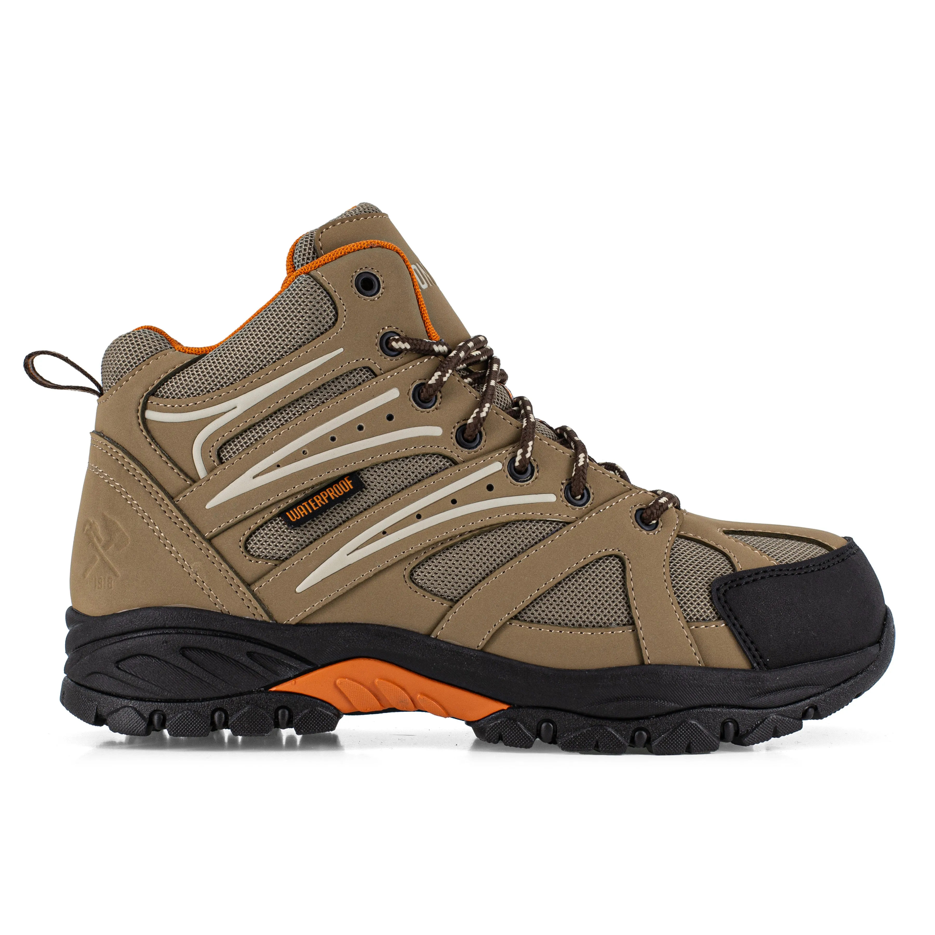 Iron Age Men's Surveyor Comp Toe Trail Hiker Work Boot - Brown - IA5401