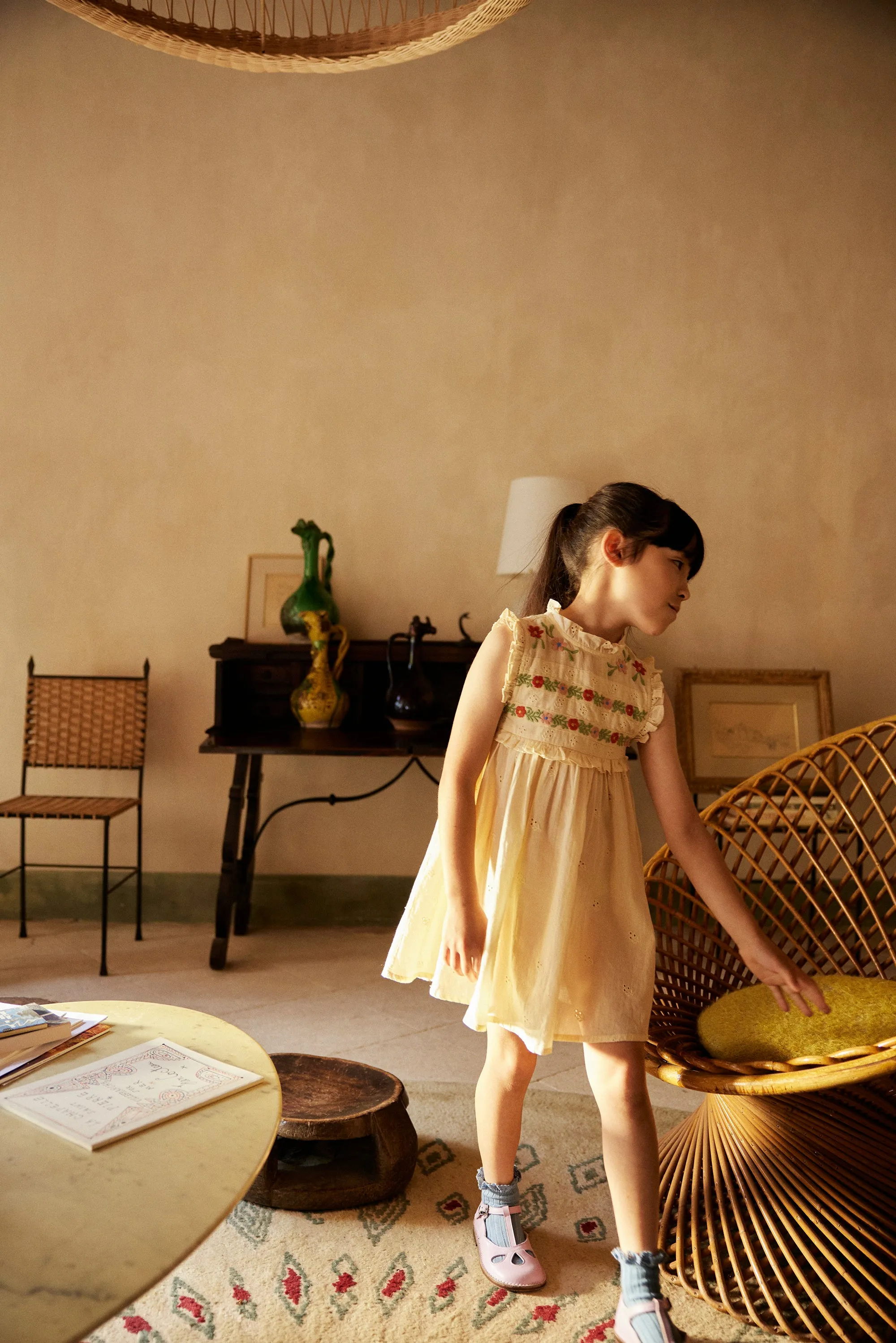 Irra Dress - Milk Broderie Anglaise