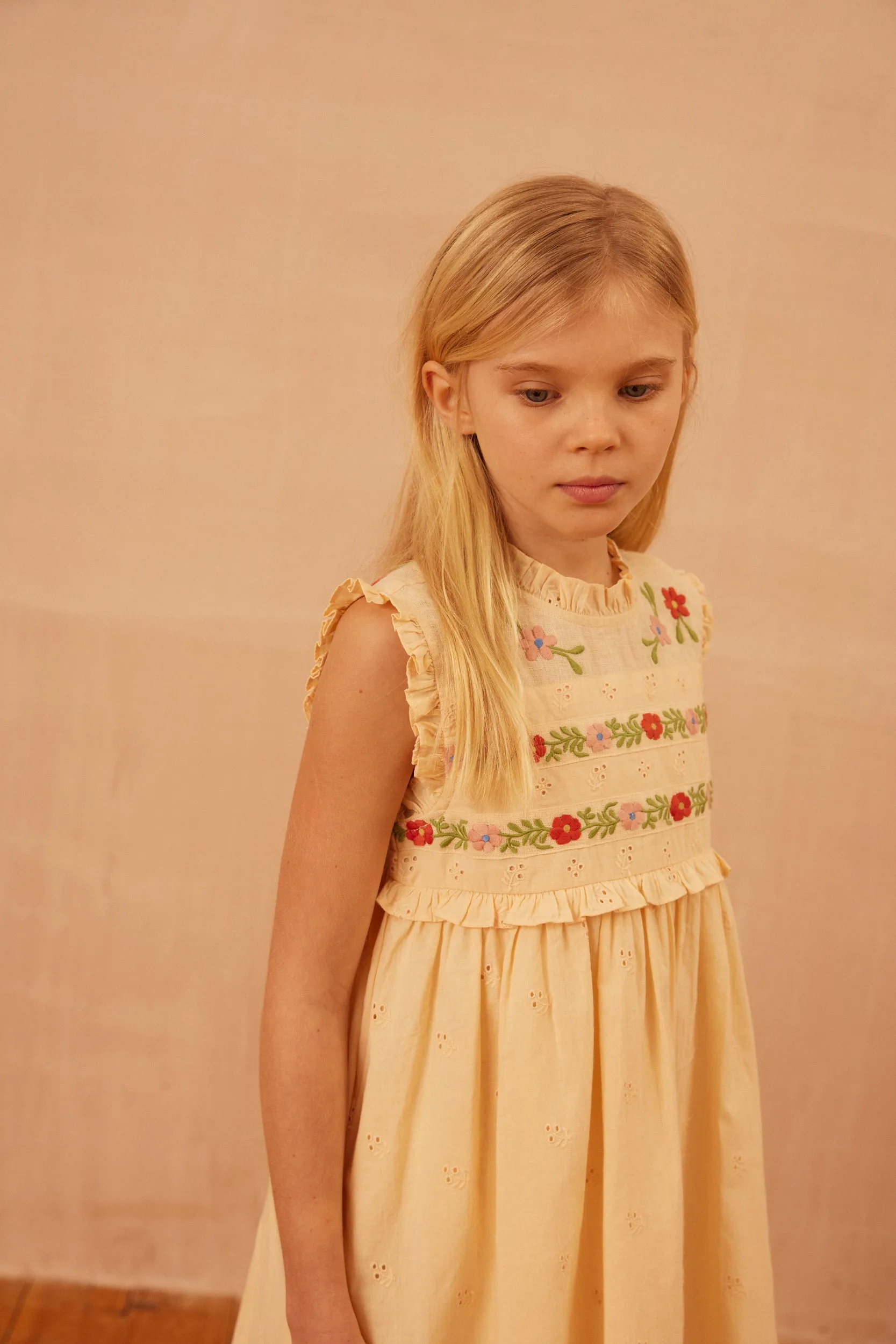 Irra Dress - Milk Broderie Anglaise
