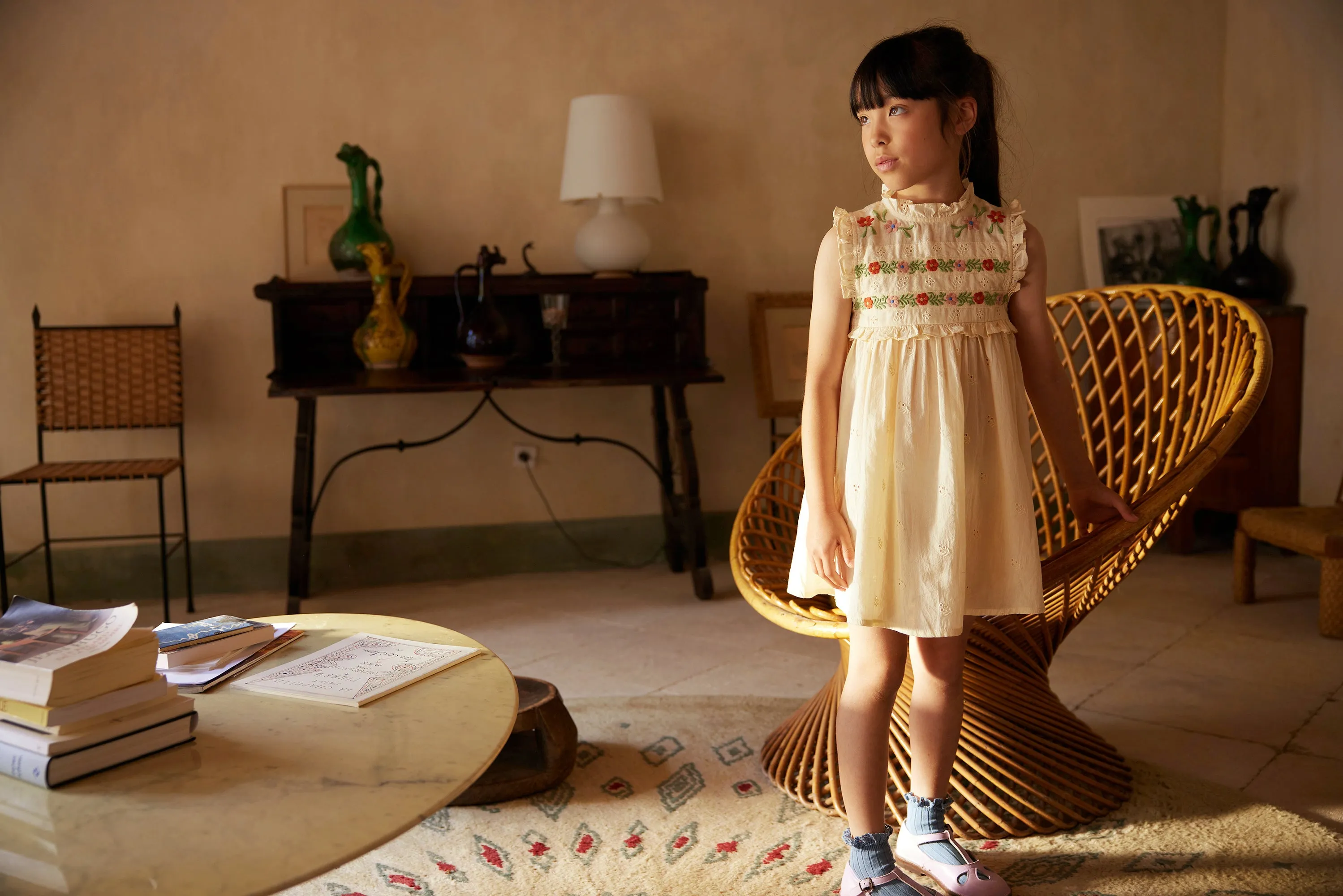 Irra Dress - Milk Broderie Anglaise