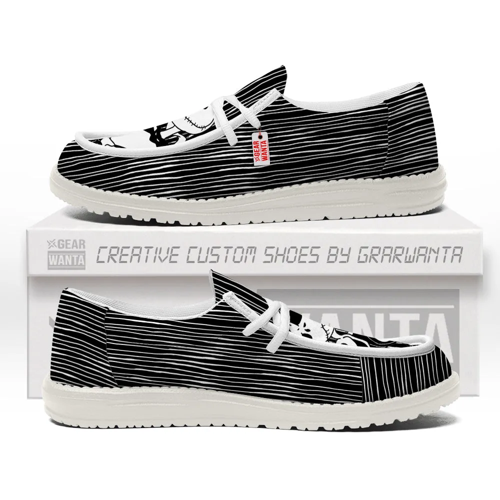 Jack and Sally Canvas Loafer Shoes