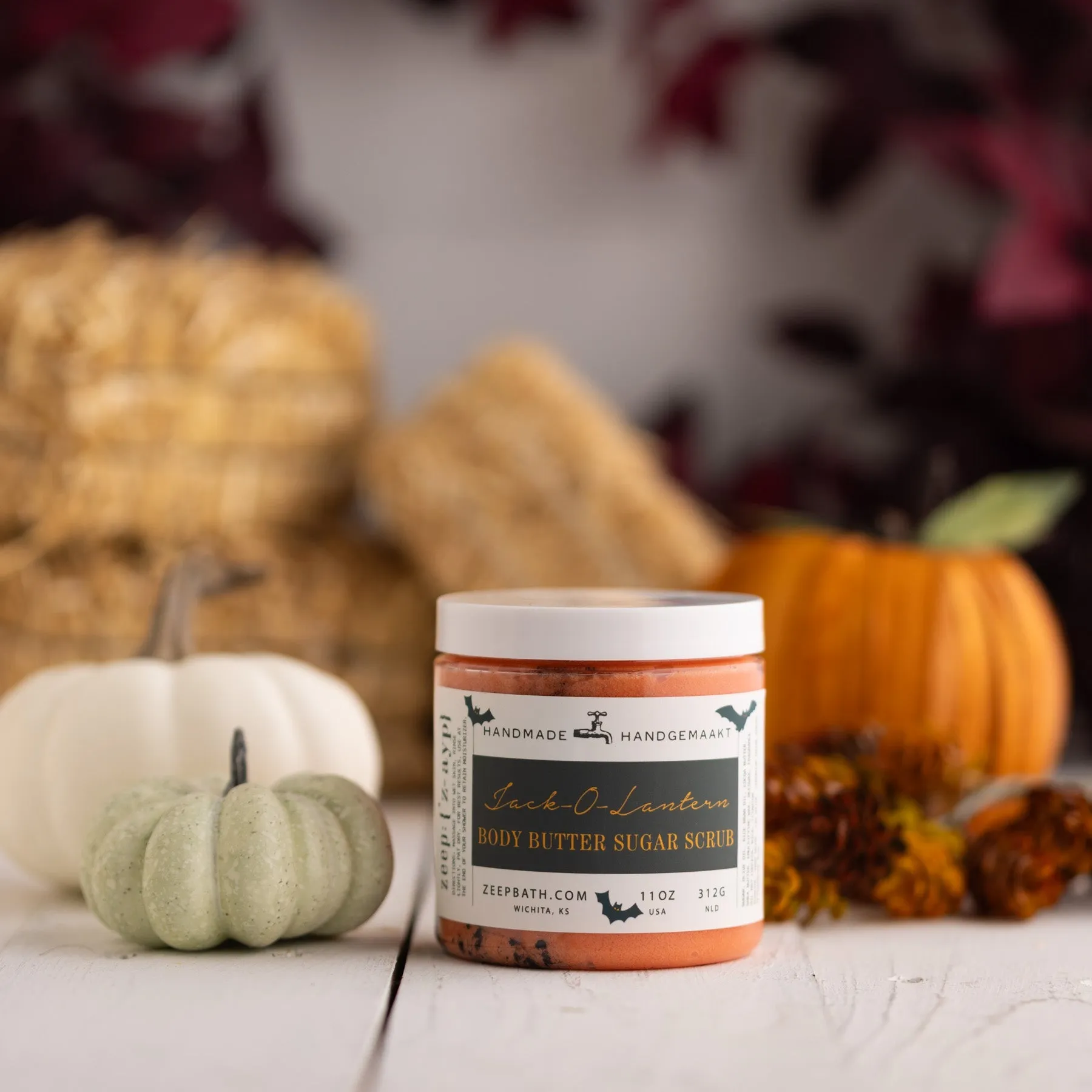 Jack-o-Lantern Body Butter Sugar Scrub
