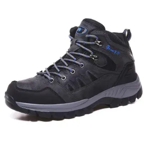 Jackshibo Men's Outdoor Hiking Shoes Mountaineer Climbing Sneakers