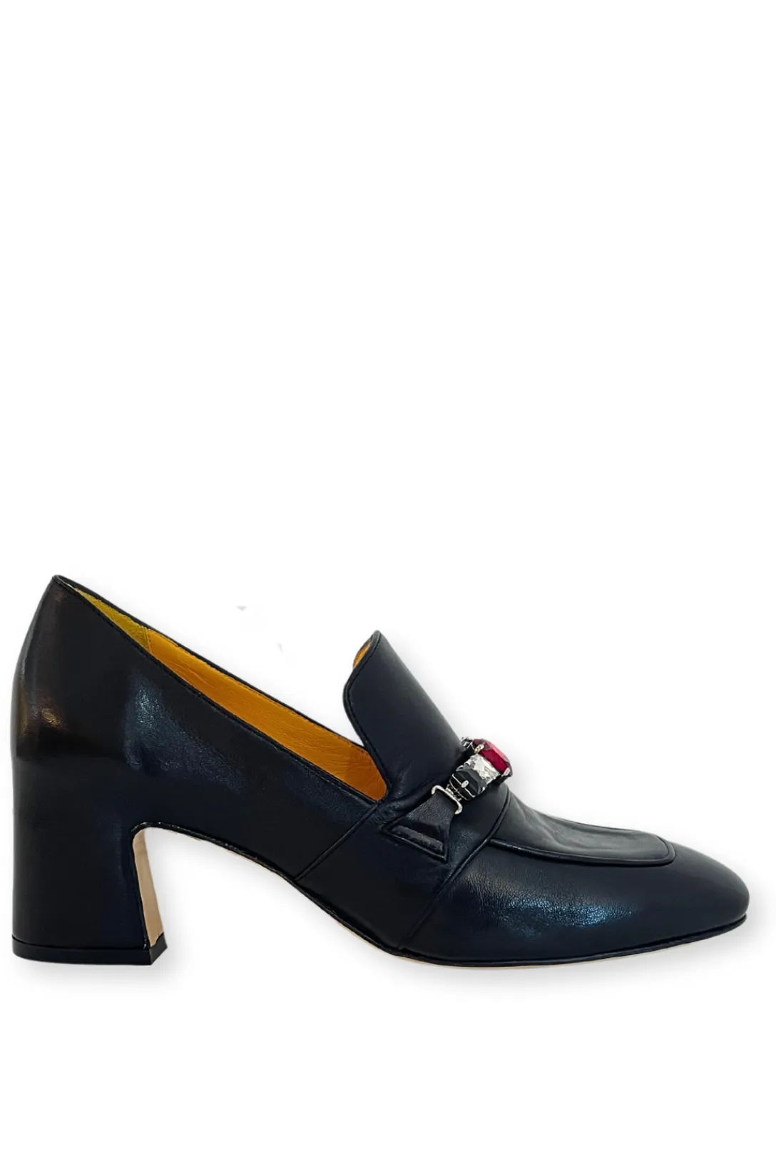 Jeweled Loafer | Black