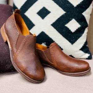 Joseph Seibel Moro Brown Siena 91 Leather Loafer Shoe