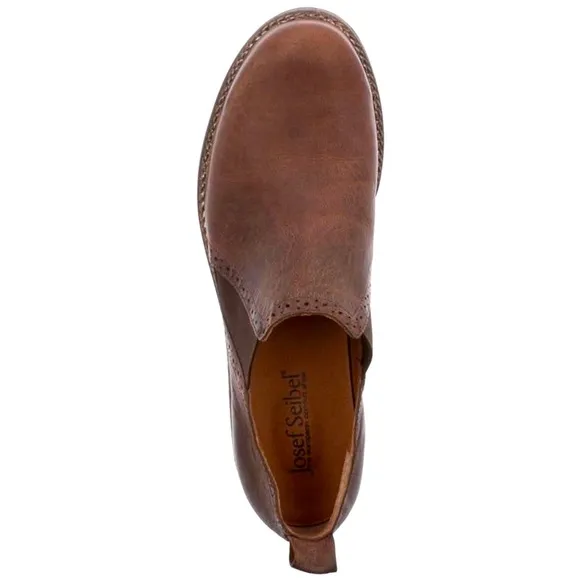 Joseph Seibel Moro Brown Siena 91 Leather Loafer Shoe