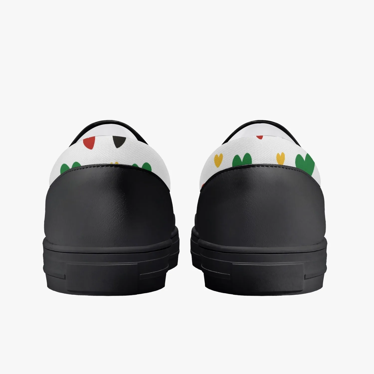 Juneteenth Kids' Slip-On Shoes - Black