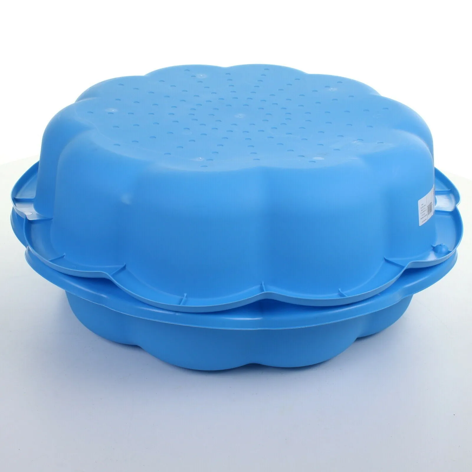 Kids Eco Recyclable Clamshell Sandpit | Ballpit and Paddling Pool | Outdoor Sand & Water Play | 12m 