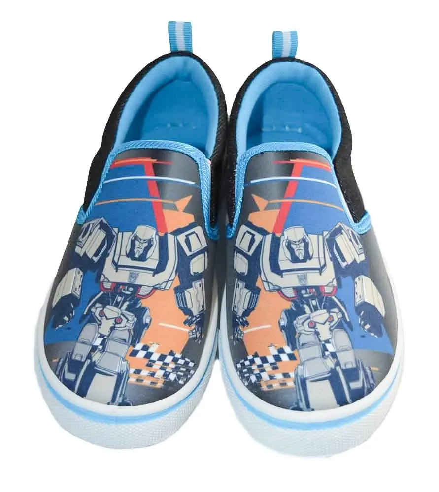 Kids Shoes Transformers Youth Boys Slip-on Canvas Shoes - (11T to 3)
