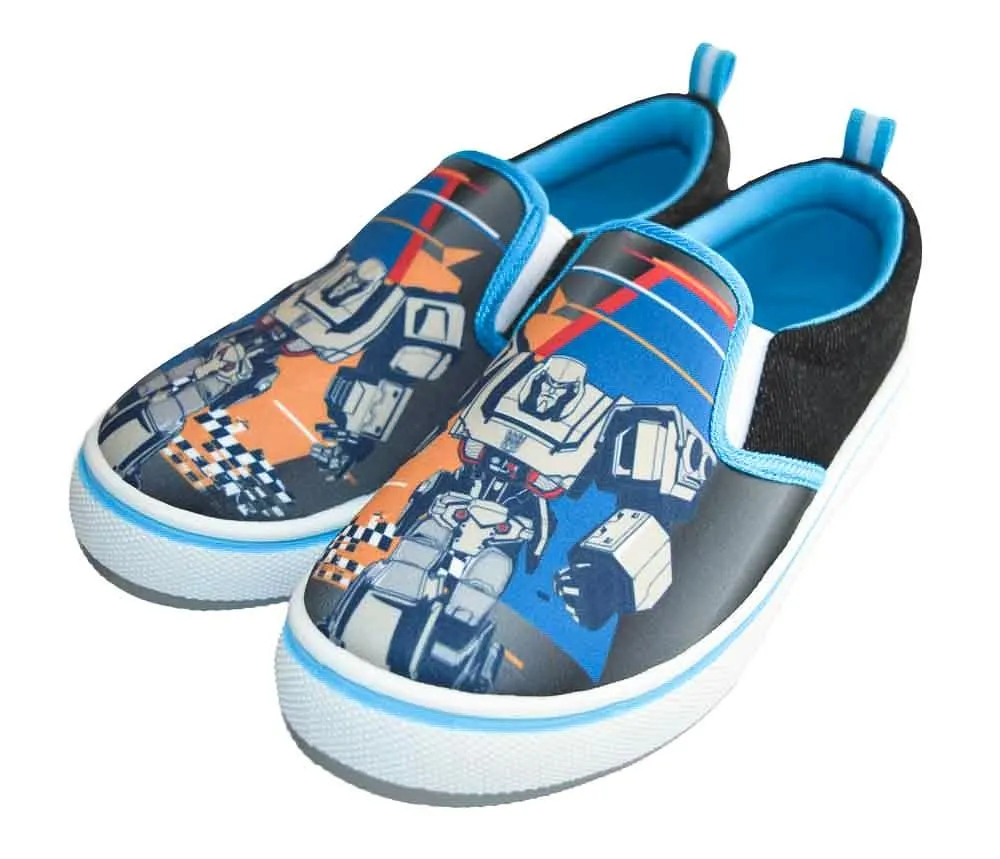 Kids Shoes Transformers Youth Boys Slip-on Canvas Shoes - (11T to 3)