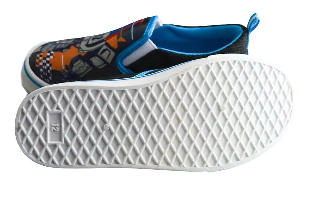 Kids Shoes Transformers Youth Boys Slip-on Canvas Shoes - (11T to 3)