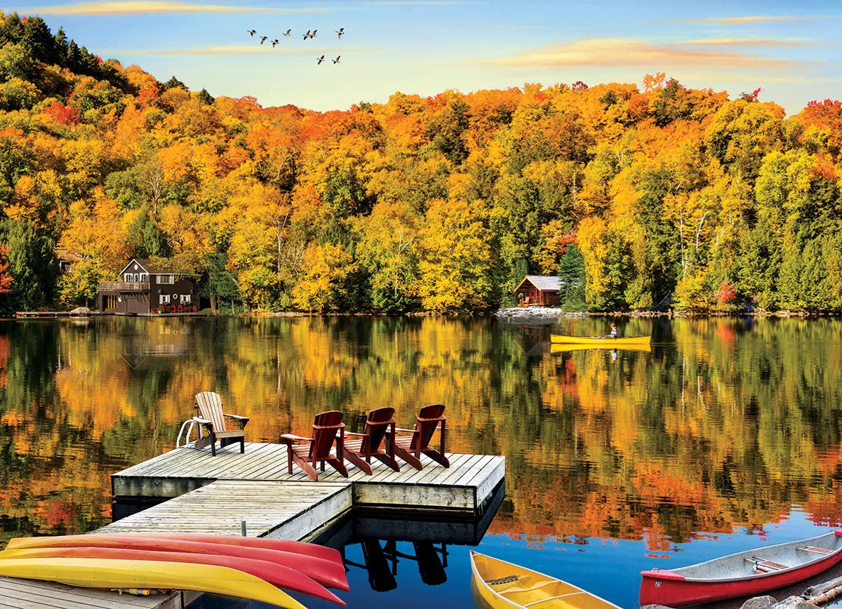 Lakeside Cottage, Quebec 1000-Piece Puzzle