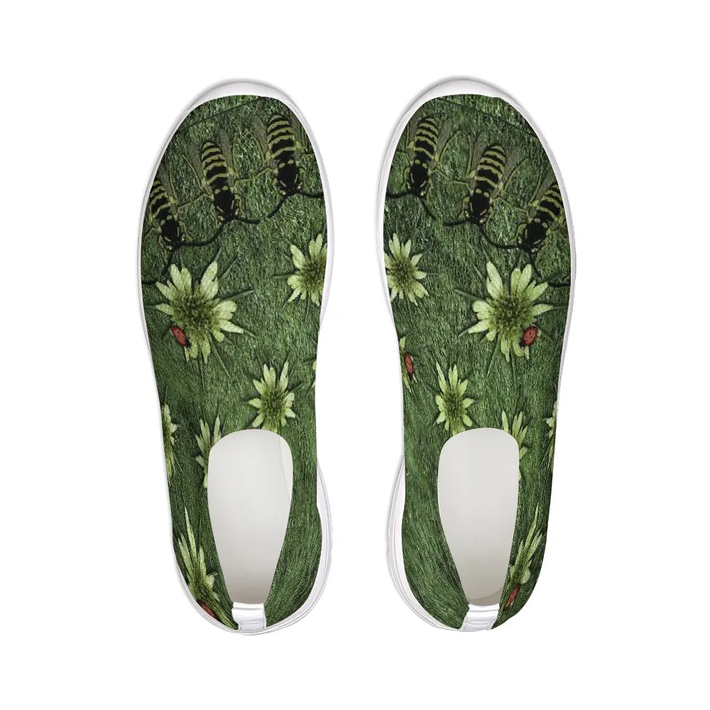 Lawn Bee Flyknit Slip-on Shoe