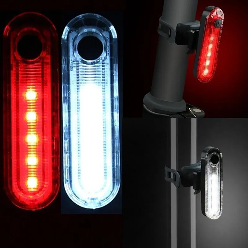LED USB Rechargeable Bike Tail Light Bicycle