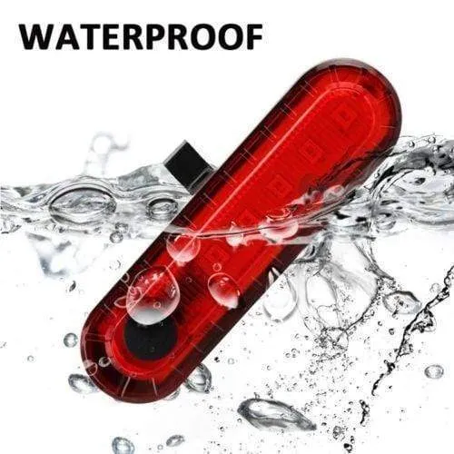 LED USB Rechargeable Bike Tail Light Bicycle