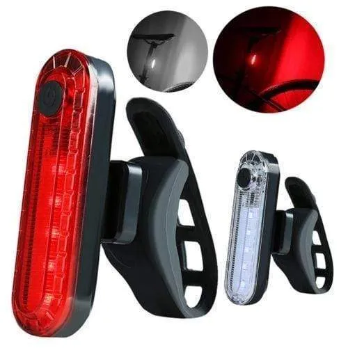 LED USB Rechargeable Bike Tail Light Bicycle