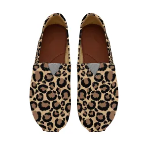 Leopard Print Womens Casual Slip-On Shoes