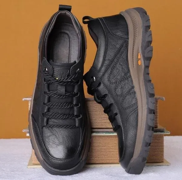 Leroy - Hand-Stitched Leather Casual Men's Shoes