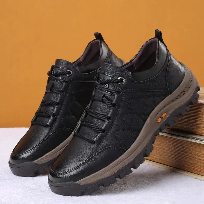 Leroy - Hand-Stitched Leather Casual Men's Shoes