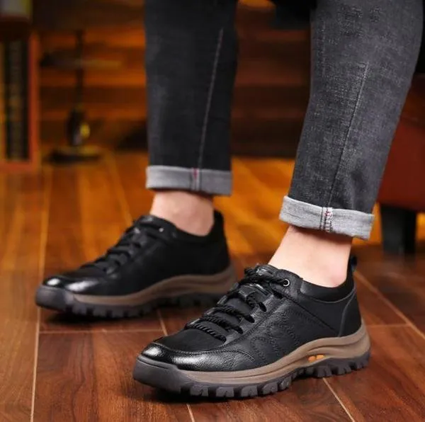 Leroy - Hand-Stitched Leather Casual Men's Shoes