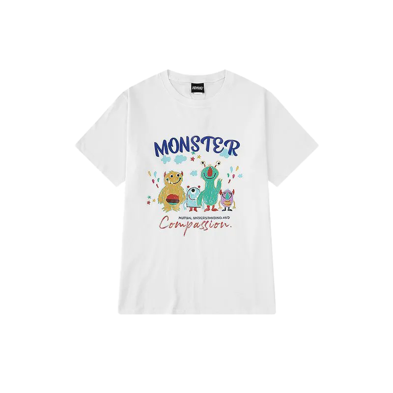 Letter print cartoon TEE-D398 | Inspanda