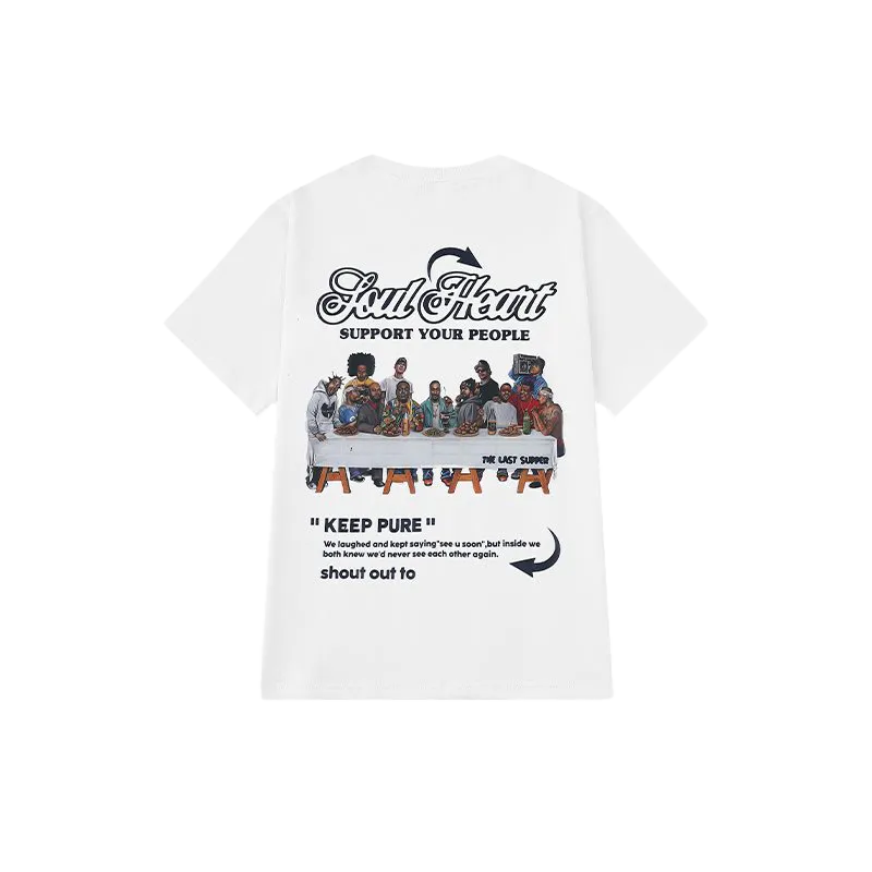 Letter print cartoon TEE-D398 | Inspanda