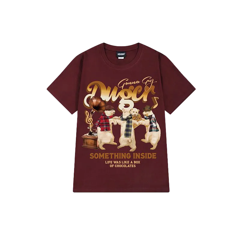 Letter print cartoon TEE-D398 | Inspanda
