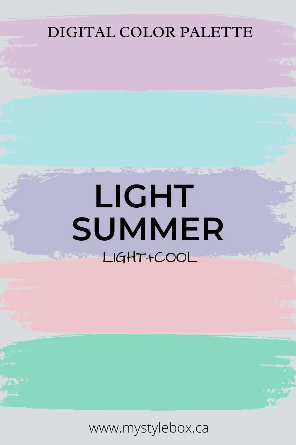 Light Summer Season Color Palette