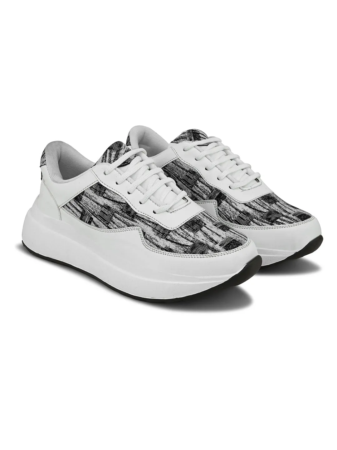 Lightweight & Attractive Lace up Sneaker Shoes