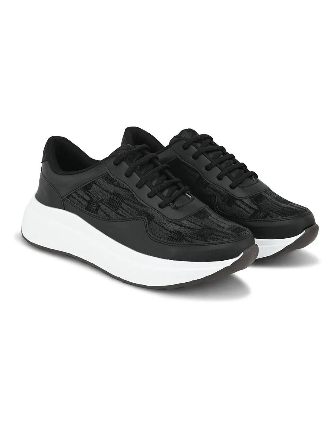 Lightweight & Attractive Lace up Sneaker Shoes