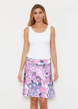 Lilac (16255) ~ Silky Brenda Skirt 21 inch