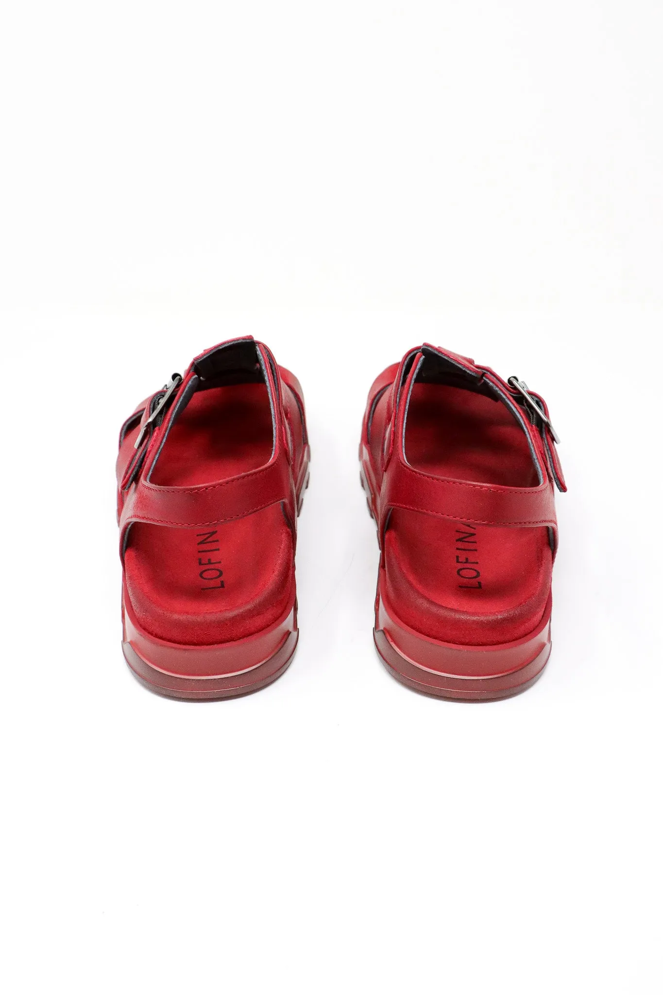LOFINA Gas Rosso Sandals