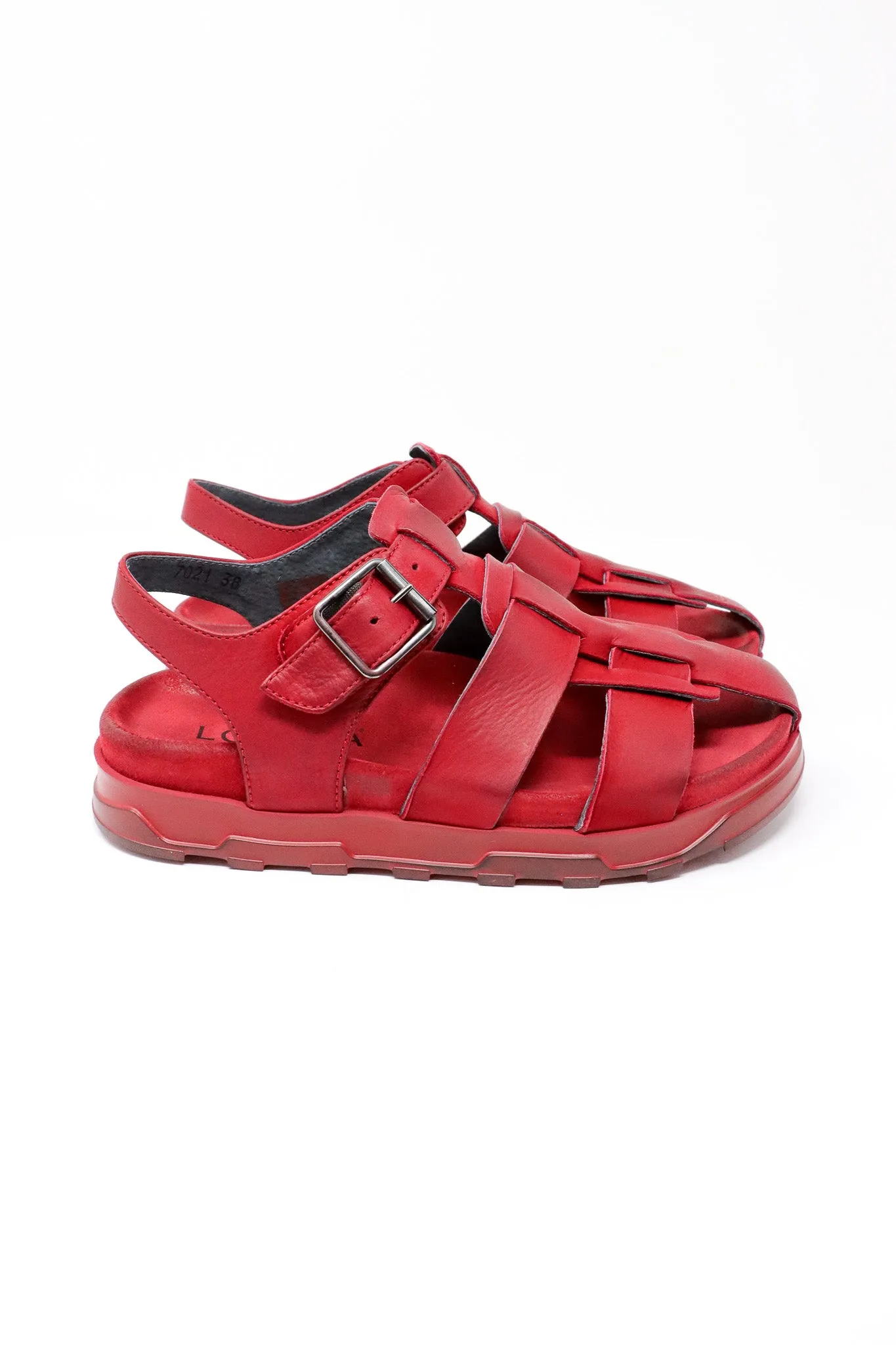 LOFINA Gas Rosso Sandals