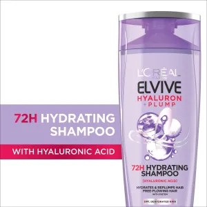 L'Oreal Paris Elvive Hyaluron   Plump, Hydrating Shampoo, for Dry Hair, 13.5 fl