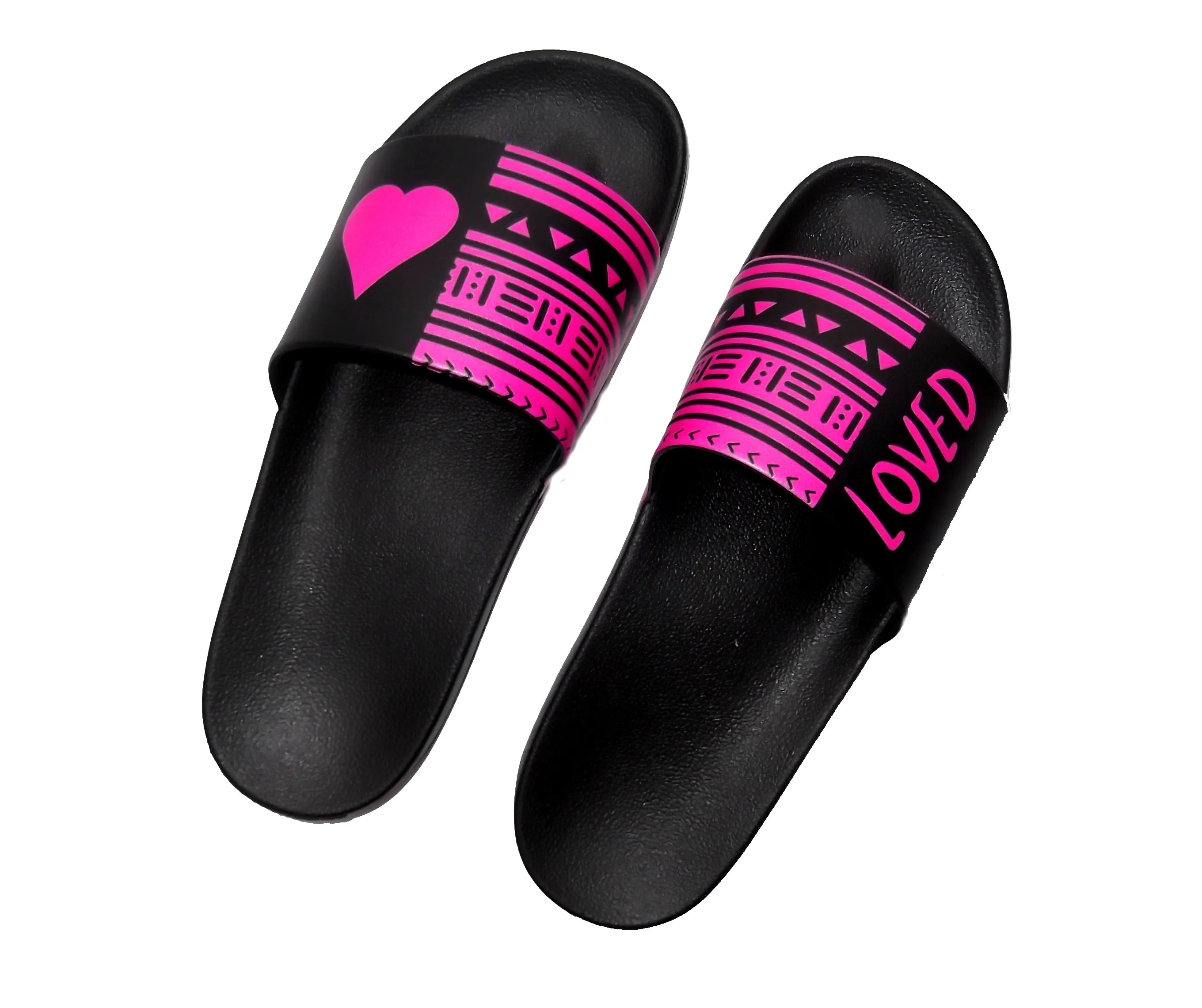 Loved/Heart Slide Sandals- sale!