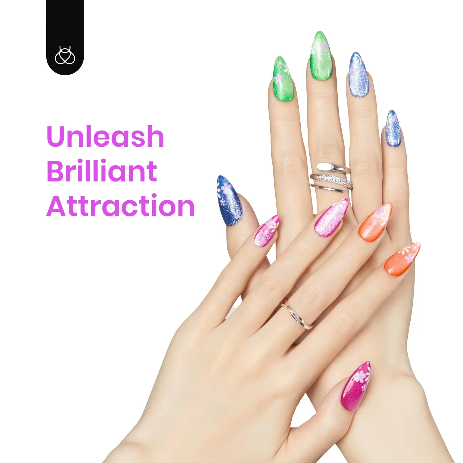 Magic Spells | 6 Colors Cat Eye Gel Polish Set