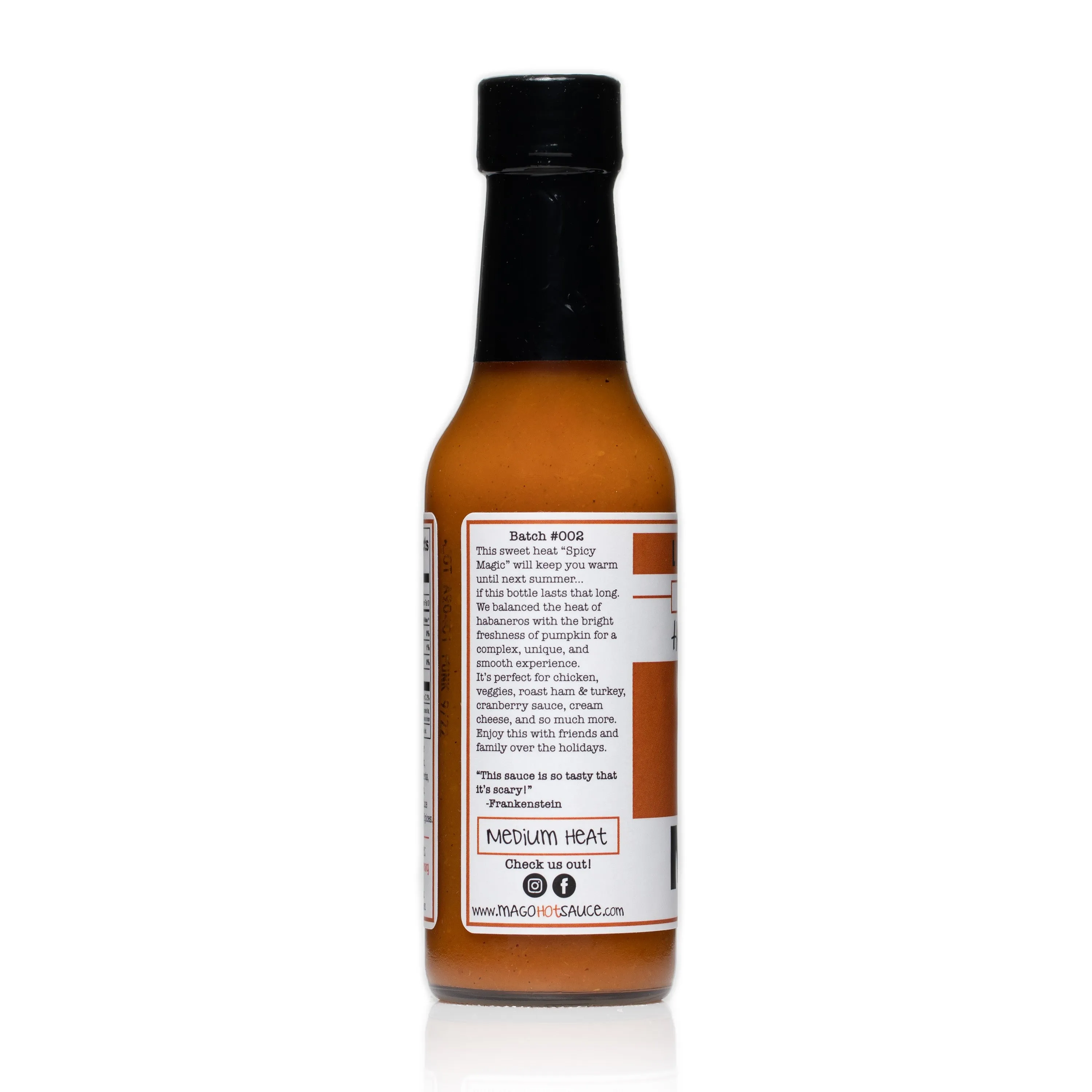 Mago Pumpkin   Rum Hot Sauce