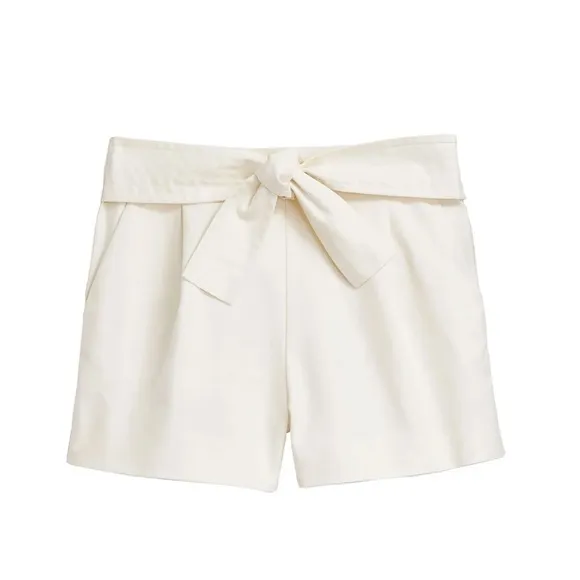 MARIE OLIVER PIXIE SHORTS IN COOL WHITE Size 8