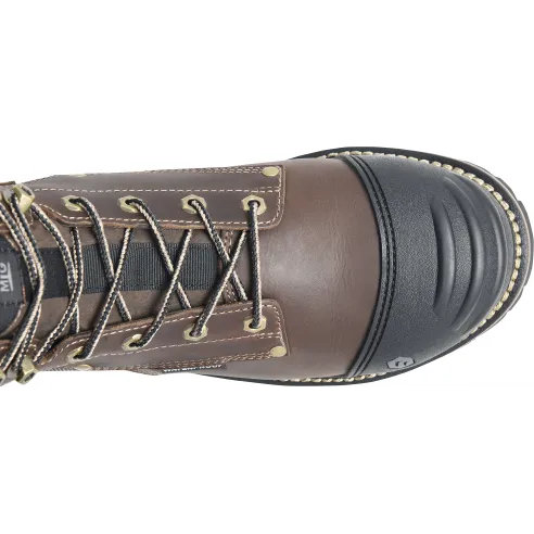 Matterhorn Men's Ibeam 8" Waterproof Composite Toe Metguard Work Boot -Brown- MT2548