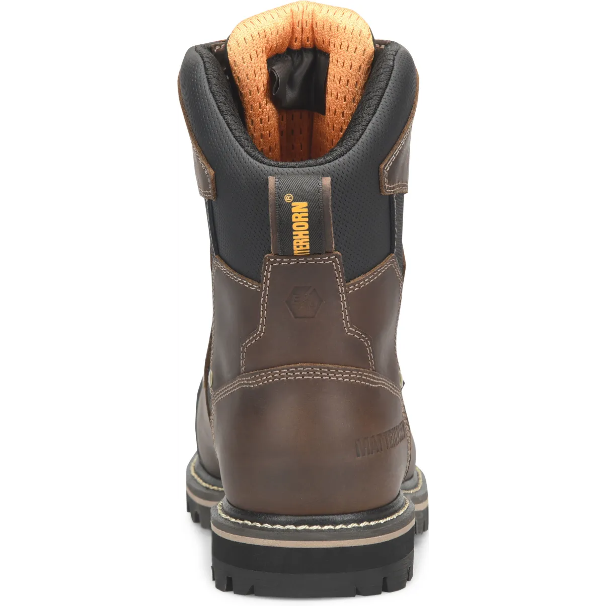 Matterhorn Men's Ibeam 8" Waterproof Composite Toe Metguard Work Boot -Brown- MT2548