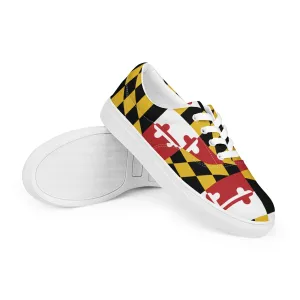 MD Flag Women’s lace-up canvas shoes