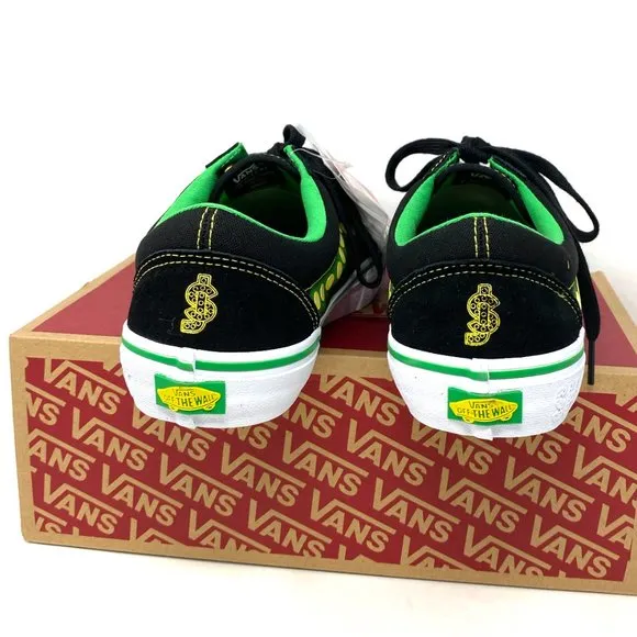 💖MEGA SALE💖VANS Old Skool Pro Shake Junt Black Suede Casual Womens VN0A45JC0V4